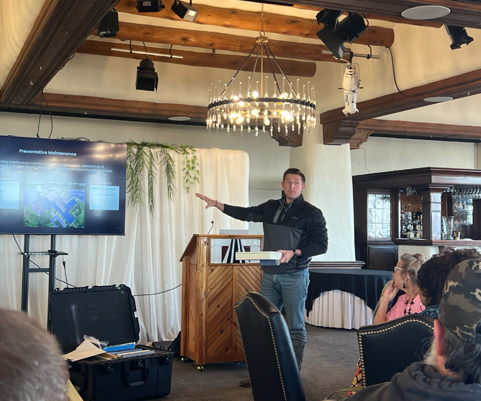 IFMA Wichita Event Commercial Roof Maintenance Farha Roofing 1